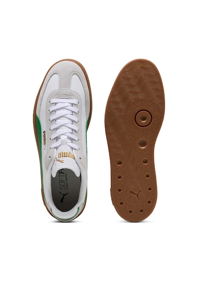 Puma Club Beyaz Erkek Sneaker Beyaz-grı-yesıl Çok Renkli