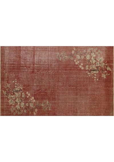 Gerçek El Dokuma Eskıtme Vıntage Halı 165 X 275 Cm 9626