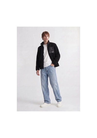 Jack & Jones Jack&jones 12299491 Jjesoho Teddy Jacket Aw26 Black Erkek Ceket Siyah
