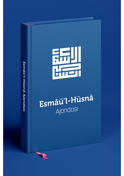 Esmaül Hüsna Ajandası- Saks Mavisi Özel Seri Çok Renkli
