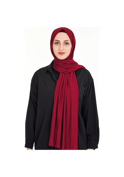 Sensu Tesettür Penye Şal Bordo