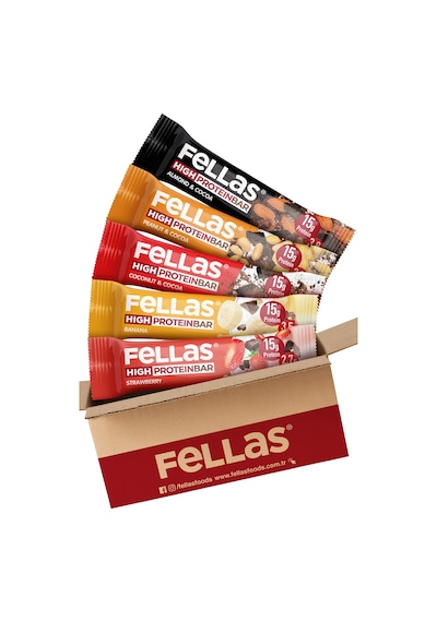 Fellas Yüksek Protein Bar Deneme Paketi X 5 Adet