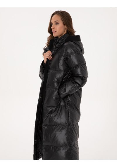 Pierre Cardin Kadın Siyah Kaban 50308988-vr046 Siyah