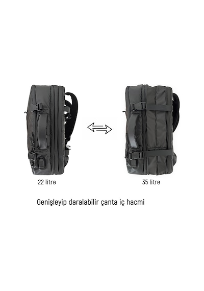 Platan Backpack Ones-A Bavul Tip Outdoor Seyahat Sırt Çantası
