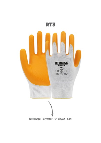 Rtrmax RTM960SET Benzinli Ağaç Kesme Motoru + Eldiven 2'li Set