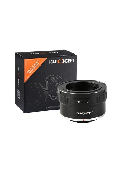 K&F Consept T2 Mount Lenses To Fuji X Mount Camera Adapter