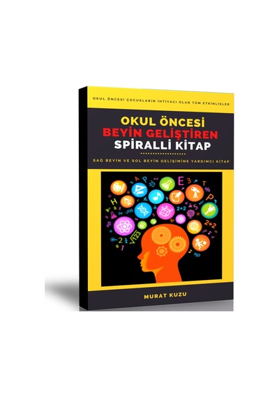 Okul Öncesi Beyin Geliştiren Spiralli Kitap