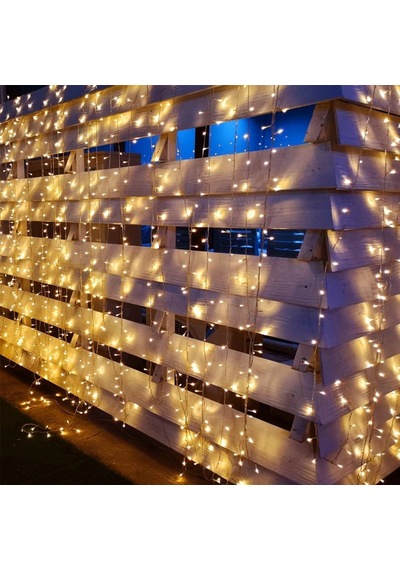 Led Günışığı Perde 2x2 Metre 320 Led 8 Fonskiyonlu Dekor Amaçlı .