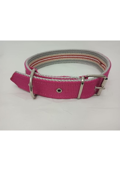 Kozaklı 10475 Büyük Irk Köpek Tasması Pembe 70 x 4 CM Pembe