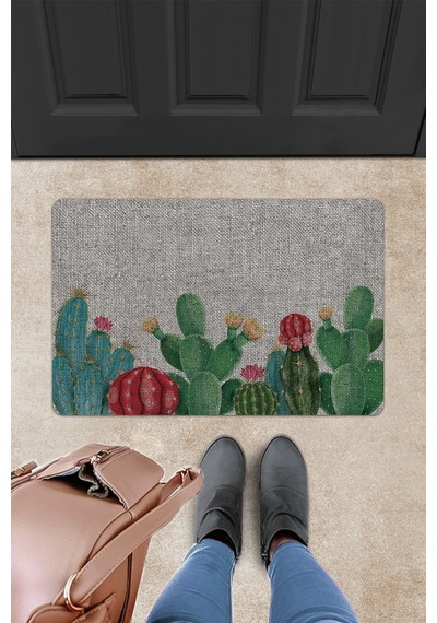 Evaşk Kapı Önü Paspası Vinil Kaymaz Tabanlı 45 X 70 Evaşkdm11081