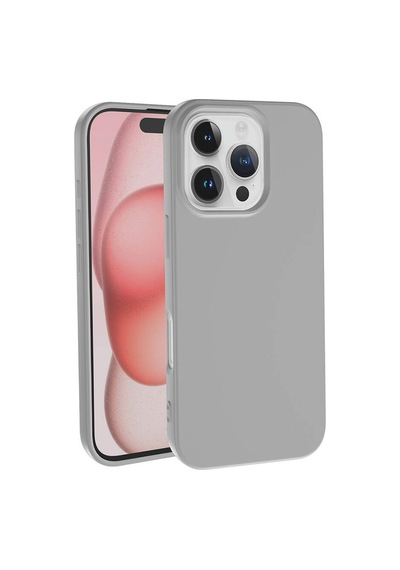 Apple  Uyumlu iPhone 16 Pro Max Kılıf Zore Lsr Lansman Kapak-gümüş Gümüş