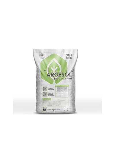 Ayrex Argesol Tarım%100 Doğal Katı Solucan Gübresi 5kg 0,250