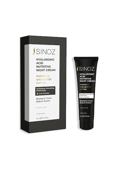 Sinoz Yenileyici Besleyici Gece Bakım Kremi 50 ML