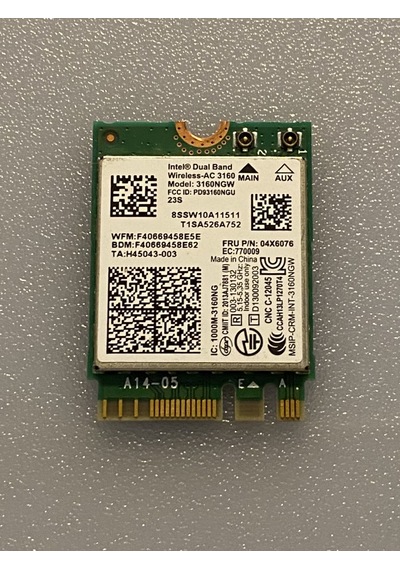 Lenova G50-80 Wifi Kart 3160ngw