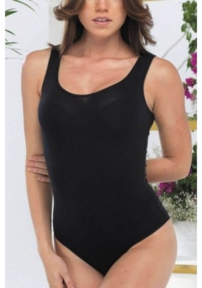 Malabadi 135 Kadın Modal Kalın Askılı Çıtçıtlı Body