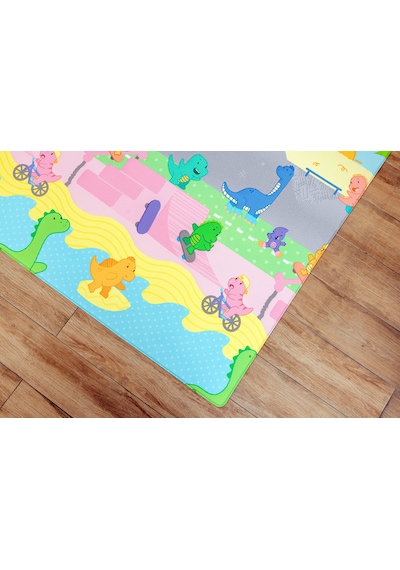 Oggia Dino Park Premium Oyun Matı / Halısı 140cm 195cm 15mm Mat031