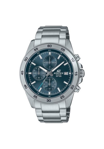 Casio Efr-526d-2avudf Quartz Çelik Gri 10 Atm 44 Mm Erkek Kol Saati Gri
