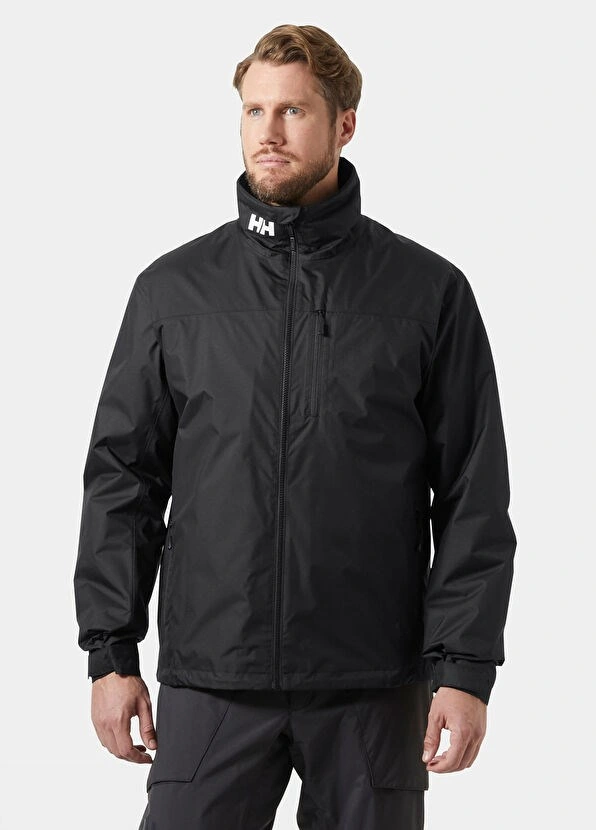 Helly Hansen Crew Hooded Pile Erkek Mont Black Siyah