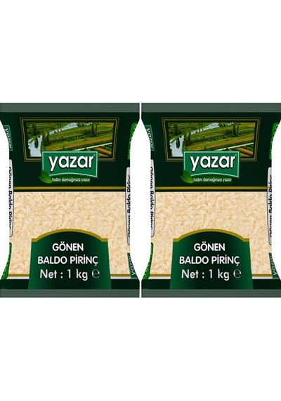 Yazar Gönen Baldo Pirinç 2 x 1 KG