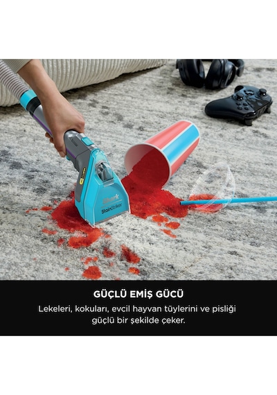 Stainstriker Hairpro - Pet Başlıklı, Koltuk Yıkama Ve Leke Çıkarma Makinesi