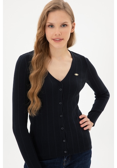 U.s. Polo Assn. Kadın Lacivert Hırka Triko 50313580-vr033 Lacivert
