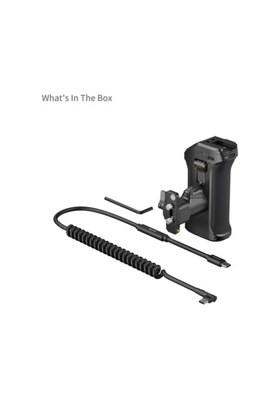 Smallrig 5235 Canon / Blackmagic Design Kameralar İçin Tetikli Rec İle Döner Yan Sap