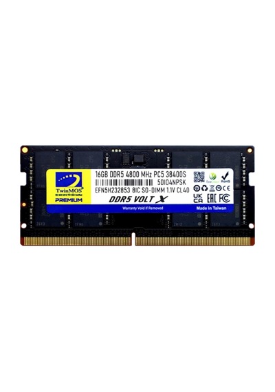 Tmd516gb4800s40 16gb Tek Parça Ddr5 4800mhz Notebook Bellek