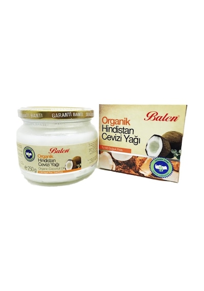 Balen Organik Hindistan Cevizi Yağı 250 G
