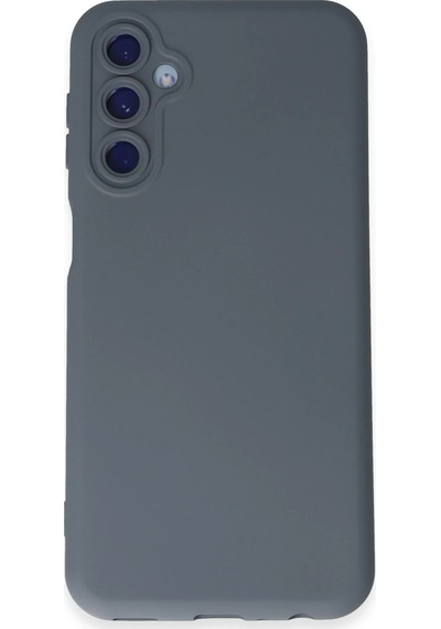 Flzdgnkr Newface Samsung Galaxy M34 5g Kılıf Nano İçi Kadife Silikon - Gri