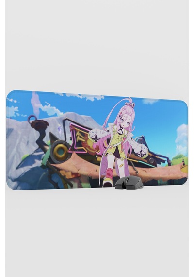 Aino Genshin Impact Anime Oyuncu V5 - 90x40 Xxl Gaming Mouse Pad Fare Altlığı
