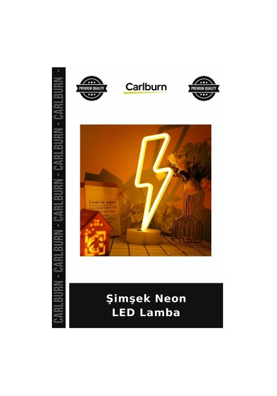 Özel Üretim Dekoratif Genç Odası Aydınlatma Masa Lambası Hediye Modern Şimşek Neon Led Lamba Diğer