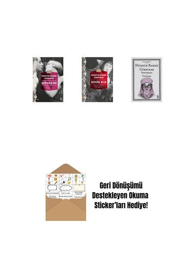Şıpsevdi Günümüz Türkçesiyle + Kesik Baş Günümüz Türkçesiyle + Nimetşinas - Toraman + Okuma Sticker'ları