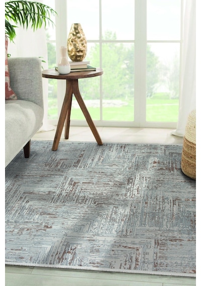 Madrid 1005 Vizon Halı Kilim Kaymaz Taban Salon Mutfak Kesme Yolluk Makine Halısı Vizon