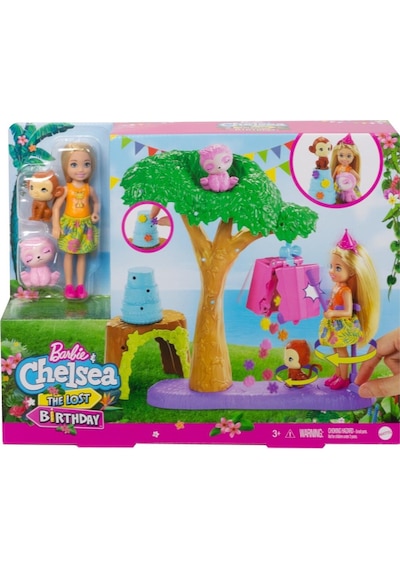 Barbie Ve Chelsea Kayıp Doğum Günü Parti Eğlencesi Gtm84 Lı