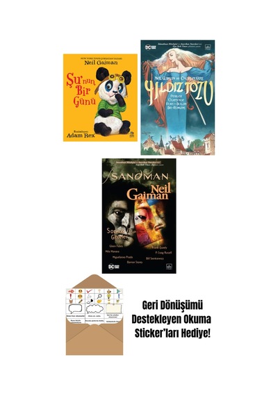 Şu Nun Bir Günü + Yıldız Tozu Resimli Edisyon + Sandman 11 Sonsuz Geceler