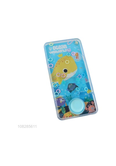 Yellow Okyanus Dünyası Sulu Halka Oyunu Transparent Water Ring Game Water Ring Ocean World For Kids