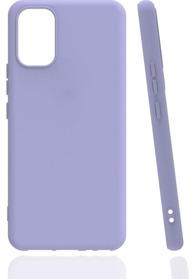 Vivo V21 Kılıf Zore Biye Silikon Lila