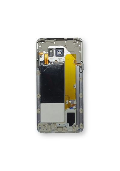 Samsung N920 Kasa Samsung Galaxy Uyumlu Note 5 Gri Renk Orta Kasa Çıtalı On Off Ses Tuş Bordu Kamera Lensi