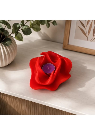 3d Mumluk Kırmızı