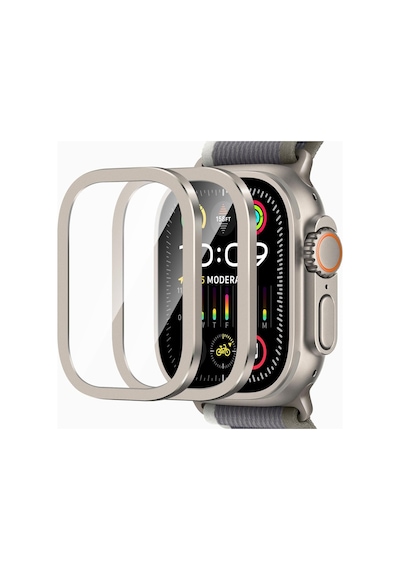 Apple Watch Uyumlu  Ultra 1/2/3 49mm High Glass Kolay Cam Ekran Koruyucu