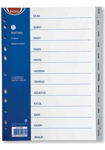 A4 Noki Pls.seperatör Ocak-aralık 59280