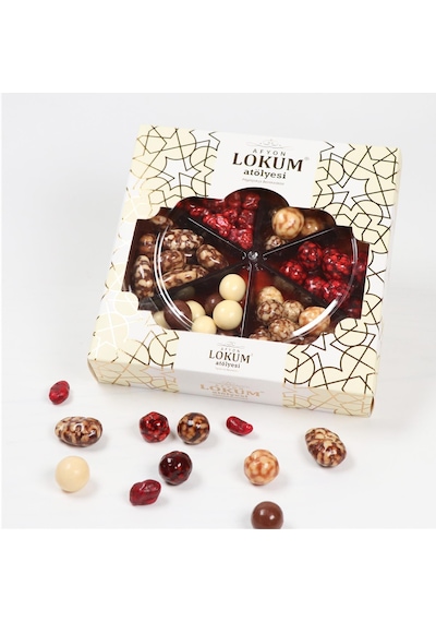 Lokum Atölyesi Mix Draje Böğürtlen Ayva Badem Fındık 230 G