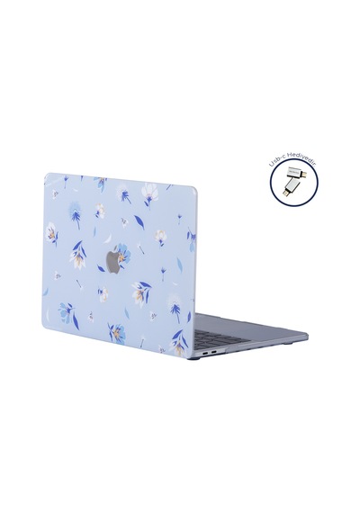 Apple Uyumlu MacBook Pro 13inç Kılıf M1-m2, Flower04 Type-c'li Model A2338 A2289 A2251 A1706-08 A1989 A2159 İle Açık Mavi Apple Uyumlu MacBook Pro 13inç Kılıf M1-m2, Flower04 Type-c'li Model A2338 A2289 A2251 A1706-08 A1989 A2159 İle Açık Mavi
