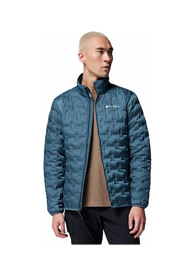 Columbia Delta Ridge Iı Down Jacket Erkek Outdoor Montu 650 Dolgu Kaz Tüyü 2086241429 Mavi Mavi