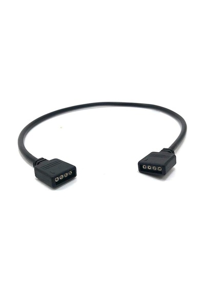 Alfais 4373 4 Pin Rgb Ekleme Birleştirme Uzatma 30cm Çevirici Kablo
