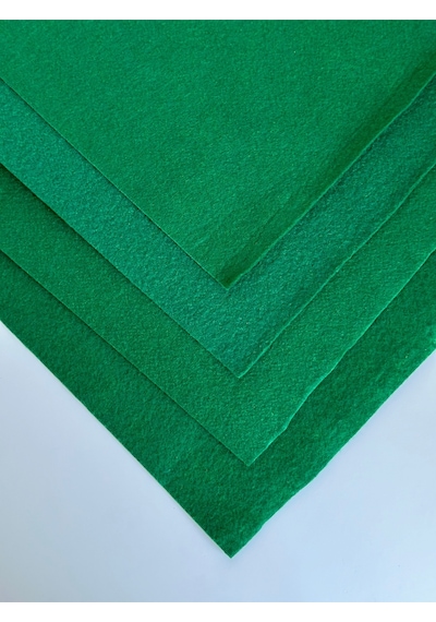 Koyu Yeşil Metrelik Ince Keçe Kumaş Keçe 1 Mm Aktivite Keçesi Renkli Keçe 1 Metre 100 Cm X 100 Cm