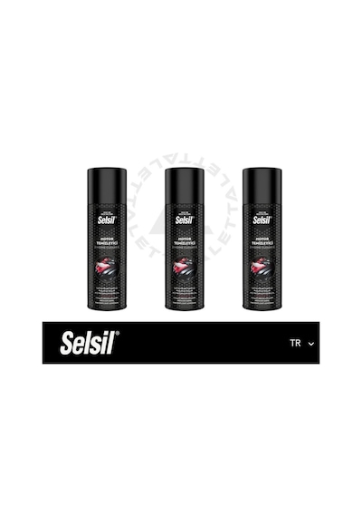Selsil Motor Temizleme 500 Ml 3 Adet 1 adet