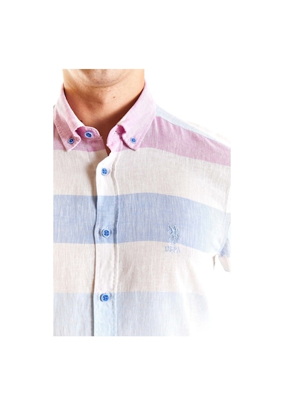 U.s. Polo Assn. Erkek Gömlek 50283667-vr032 Mavi