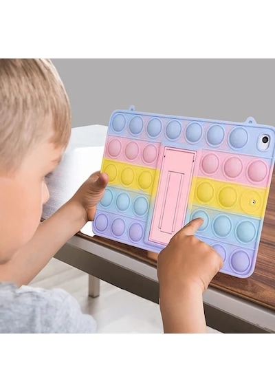 Apple Uyumlu iPad 10.2 7.Nesil Kılıf A2197 A2200 A2198 Pop-It Push Bubble