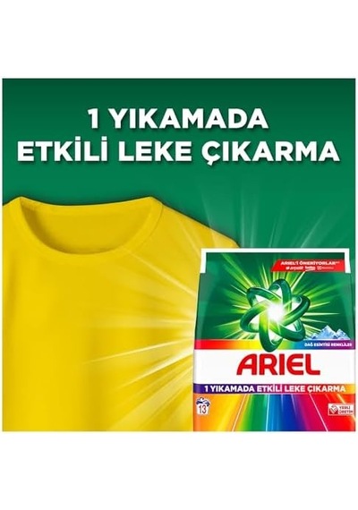 Dağ Esintisi Renklilere Özel 4 Kg Hızlı Çözünme Toz Çamaşır Deterjanı